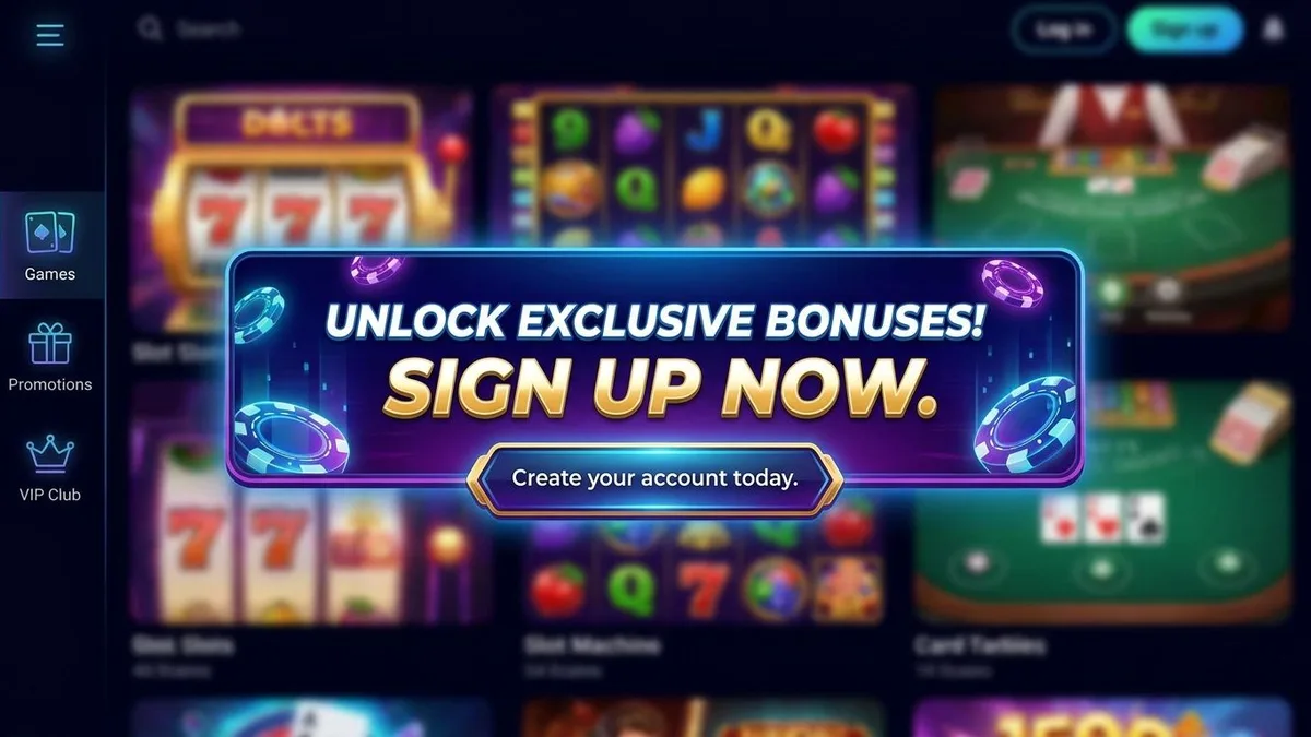 Sign Up With Bonus
